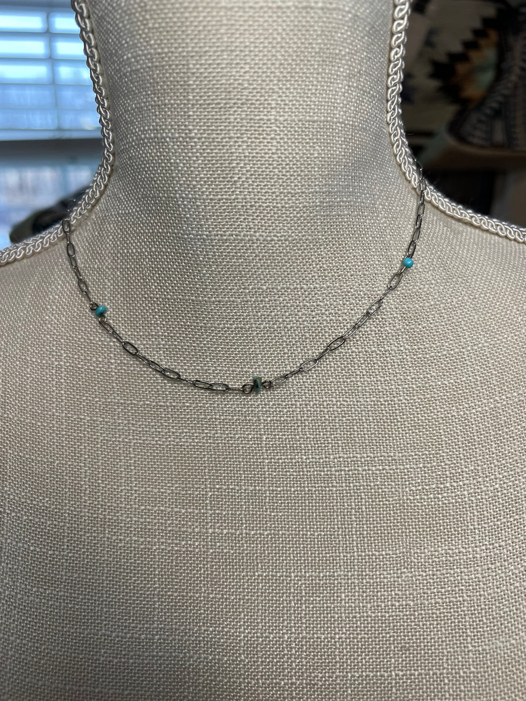 A Touch of Turquoise Choker