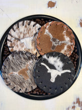 Load image into Gallery viewer, Cowhide Coasters
